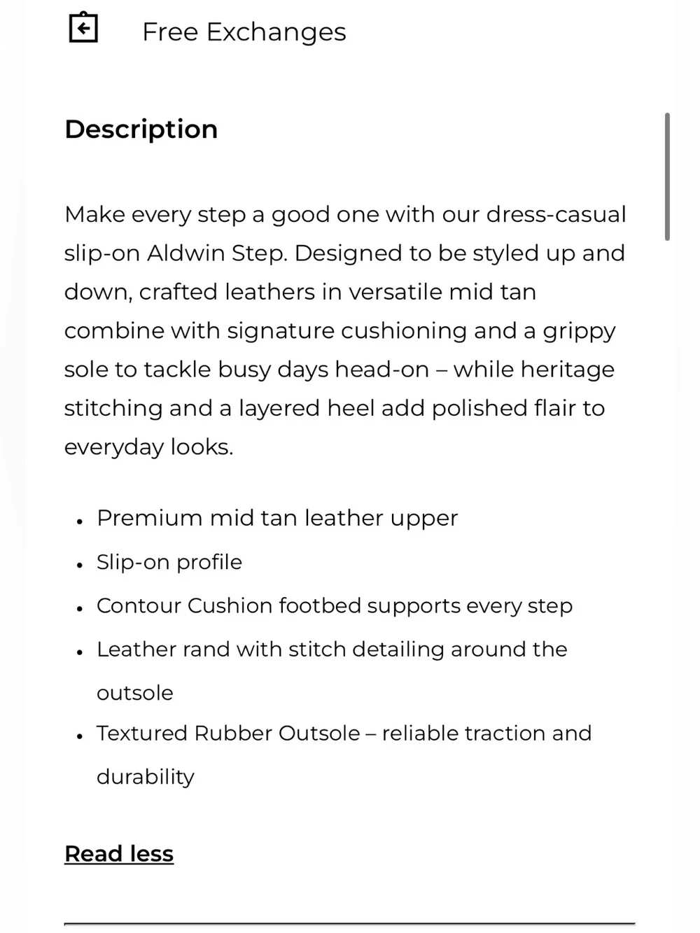 Clark’s Aldwin Step Slip On Dress Shoes
